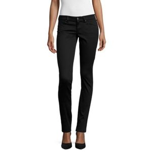 Arizona Sateen Skinny Pants-Juniors